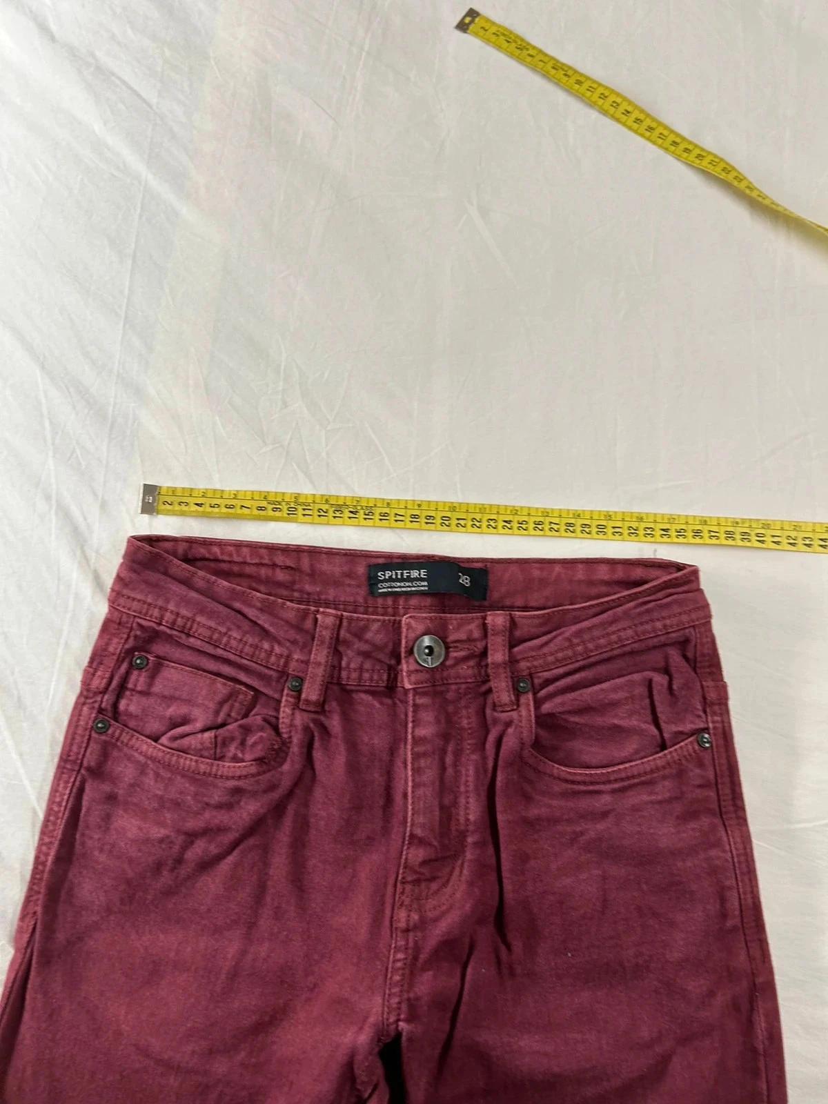 J’espère slim rojo burdeos spitfire – photo 6